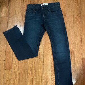 Levi’s 511 Slim Fit Jeans Size 27 Dark Wash Classic Denim